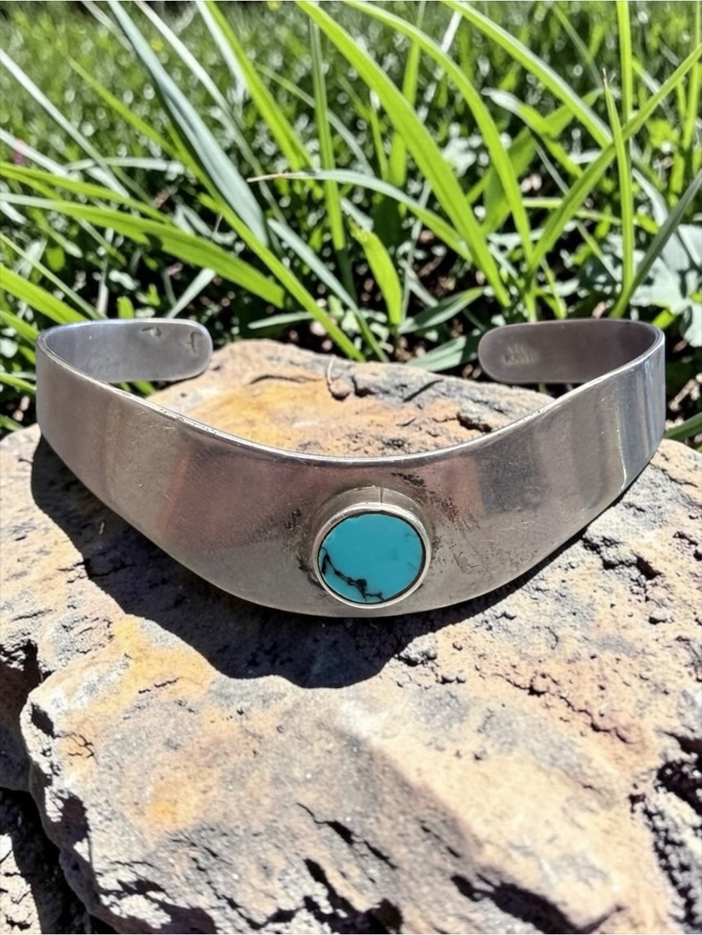 Sterling Silver Turquoise Cuff Bracelet